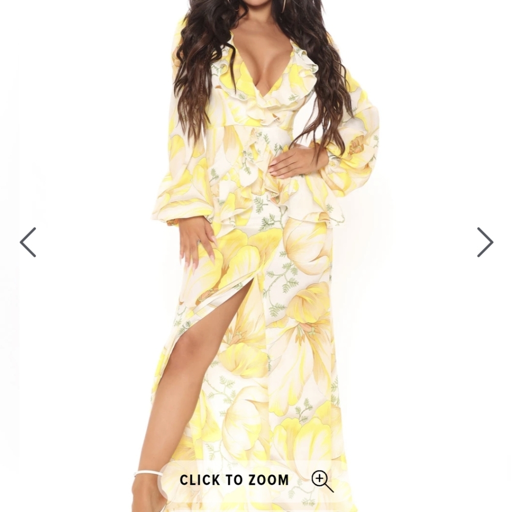 Yellow sundress New With Tag